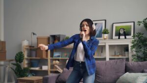 Singing at home