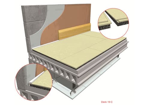 Image of the Acoustic Deck 19 for Concrete Floors