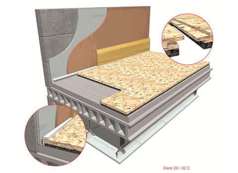 Image of Acoustic Deck 28 & 32 for Concrete Floors