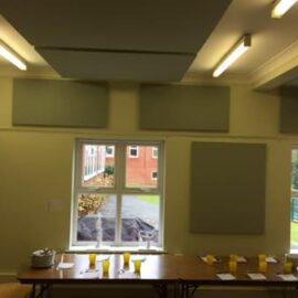 St Andrews wall soundproofing with acoustic panels